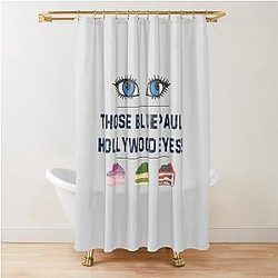 The Great British Bake Off: Paul Hollywood Blue Eyes Shower Curtain