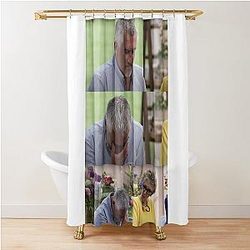 Funny Moment Paul Hollywood Great British Bake Off Shower Curtain