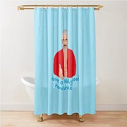 Paul Hollywood Holly Wood Handshake Great British Bake Off Baking Show Shower Curtain