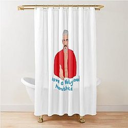 Paul Hollywood - Holly Wood Handshake - Great British Bake Off Shower Curtain