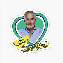 Paul Hollywood Heart Sticker