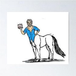 Paul Hollywood Centaur Poster