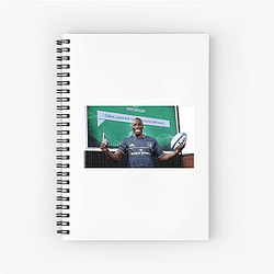 Paul Olima played professional rugby Paul Olima Notebook