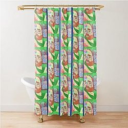 Pay and Shower Curtain