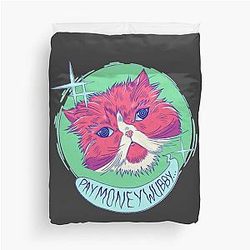 Paymoney Wubby Cat Duvet Cover