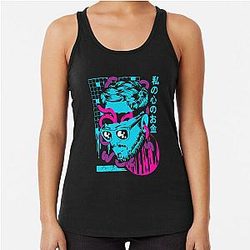 paymoneywubby Fitted Racerback Tank Top