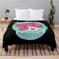 Paymoney Wubby Cat Throw Blanket