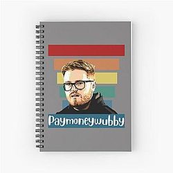 Paymoneywubby Spiral Notebook