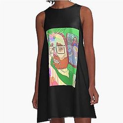 Pay Money Wubby A-Line Dress