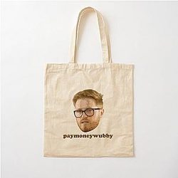 Pay money Wubby Cotton Tote Bag
