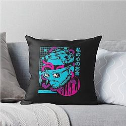Paymoneywubby Fitted Throw Pillow
