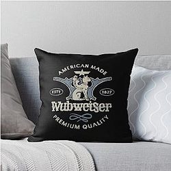 Paymoney Wubby Sphynx Throw Pillow