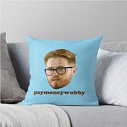 Pay money Wubby Throw Pillow