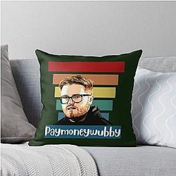 Paymoneywubby Throw Pillow