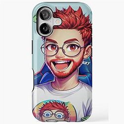 Paymoney Wubby as Anime Character iPhone Tough Case
