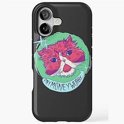 PaymoneyWubby Cat Tough Silicone Case for iPhone