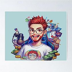 Paymoney Wubby as Anime Character Poster