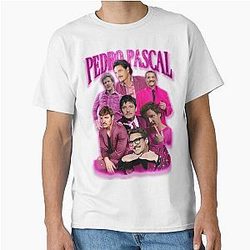 Pedro Pascal in Classic T-Shirt