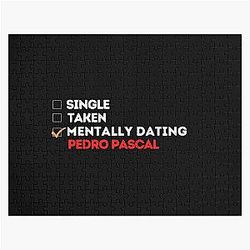 Mentally Dating Pedro Pascal Jigsaw Puzzle
