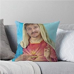 I Believe in Pedro Pascal Throw Pillow