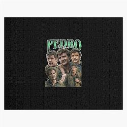 Pedro Pascal Meme Funny Fan Art Jigsaw Puzzle