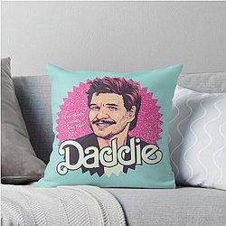 Daddie Pedro Pascal Throw Pillow