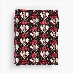 Pedro Pascal The Daddy of Us Daddy's Girl Duvet Cover