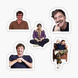 Pedro Pascal Sticker Pack
