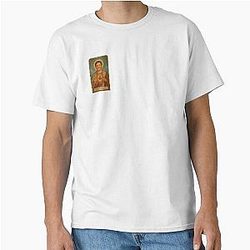 Saint Pedro Pascal Protector of Chaotic Good Vibes Classic T-Shirt