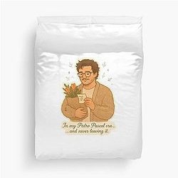 Pedro Pascal Era Sticker - Soft Aesthetic Fan Art Vinyl Decal Duvet Cover