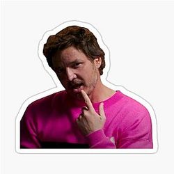Pedro Pascal Sticker