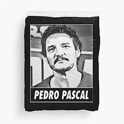 Pedro Pascal Vintage Duvet Cover