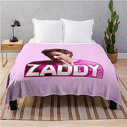 Pedro Pascal Zaddy Throw Blanket