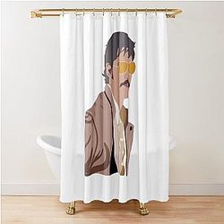Pedro Pascal, Javier Peña, Drawing Shower Curtain