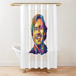 Pop Art Pedro Pascal Shower Curtain