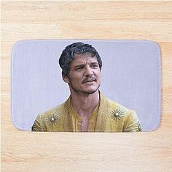 Pedro Pascal Playing Character Bath Mat