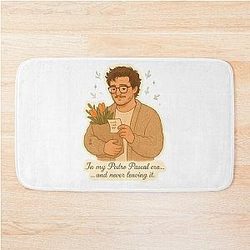 Pedro Pascal Cute Cozy Sticker Soft Aesthetic Fan Art Vinyl Decal Bath Mat