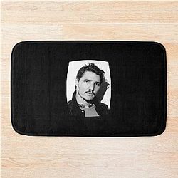 Pedro Pascal Vintage TV Handsome Bath Mat