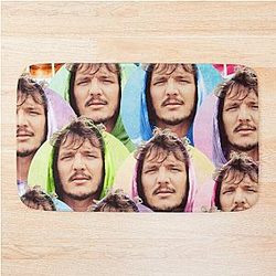 Pedro Pascal Collage Original Willow Bath Mat