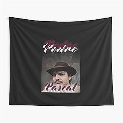 Pedro Pascal Wrestling Tapestry