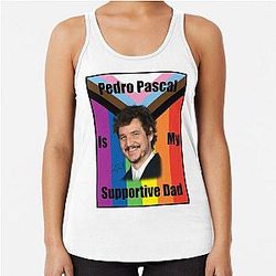 Pedro Pascal Is My Supportive Dad Tank Top