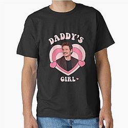 Pedro Pascal Dads Girl Classic T-Shirt