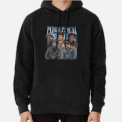 Pedro Pascal Meme Funny Fan Art Pullover Hoodie