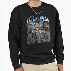 Pedro Pascal Meme Funny Fan Art Pullover Sweatshirt