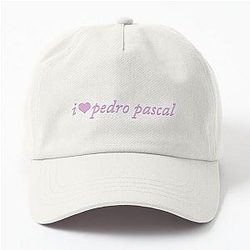 I Heart Pedro Pascal Coquette Pink Dad Hat