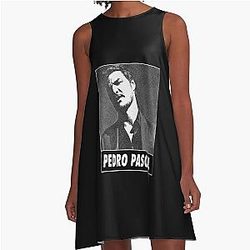 Pedro Pascal Vintage A-Line Dress
