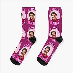 Pedro Pascal Jesus Socks
