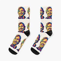 Pop Art Pedro Pascal Socks