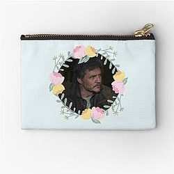 pedro pascal floral pouch