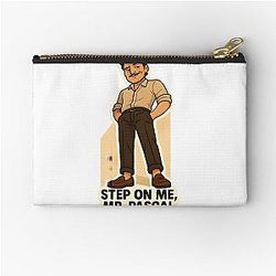 Step on Me Mr. Pascal Funny Pedro Pascal Fan Sticker Zipper Pouch